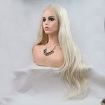 Lace Front Wigs Synthetic Long Wavy 24" 130% Density