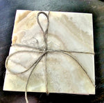 Onyx Coasters - Set of 4