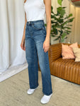 High Rise Tummy Control Wide Leg Jeans