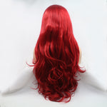 Lace Front Wigs Synthetic Long Wavy 24" 130% Density