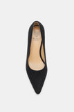 Faux Suede Point Toe Pumps