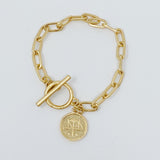 Zodiac Charm Chain Bracelet