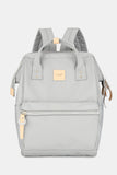 Water Resistant Canvas Backpack Bag with Side Pockets