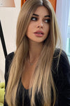 Long Straight Lace Front Synthetic Wigs 26" Long 150% Density