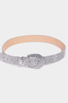 Rhinestone Embellished Belt