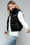 Fine Fur Lining Quilted Vest