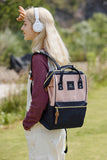 Waterproof Canvas Backpack Bag with Side Pockets