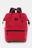 Waterproof Canvas Travel Backpack Bag with USB Port