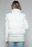 Fine Fur Lining Quilted Vest