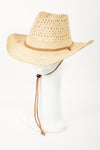 Rope Strap Straw Braided Hat