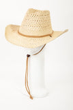 Rope Strap Straw Braided Hat