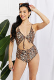 Marina West Swim Lost At Sea Cutout One-Piece Swimsuit