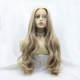 Lace Front Wigs Synthetic Long Wavy 24" 130% Density