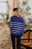 Striped Round Neck Sweater