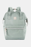 Water Resistant Canvas Backpack Bag with Side Pockets