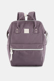 Water Resistant Canvas Backpack Bag with Side Pockets