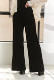 Tied Wide Leg Knit Pants