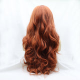 Lace Front Wigs Synthetic Long Wavy 24" 130% Density