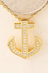 Anchor Pendant Alloy Necklace