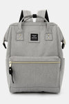 Waterproof Canvas Backpack Bag with Side Pockets