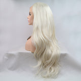 Lace Front Wigs Synthetic Long Wavy 24" 130% Density