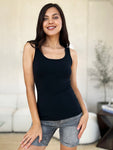 Square Neck Wide Strap Tank