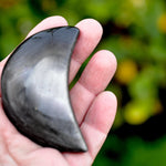 Silver Sheen Obsidian Moons