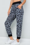 Leopard Contrast Sweatpants