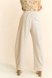 Drawstring Wide Leg Sweatpants