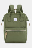 Waterproof Canvas Backpack Bag with Side Pockets