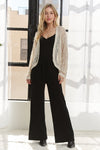 Tied Wide Leg Knit Pants