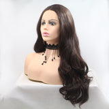 Lace Front Wigs Synthetic Long Wavy 24" 130% Density