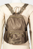 Multi Pocket Nylon Backpack Bag