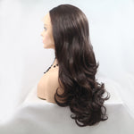 Lace Front Wigs Synthetic Long Wavy 24" 130% Density