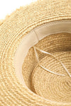 Basket Weave Straw Sun Hat