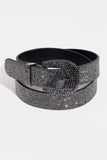 Rhinestone Embellished Belt