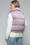 Fine Fur Lining Quilted Vest