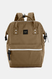 Water Resistant Canvas Backpack Bag with Side Pockets