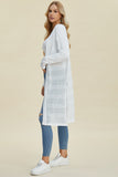 Open Front Longline Cardigan