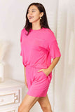 Soft Rayon Half Sleeve Top and Shorts Set