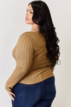 Ribbed Long Sleeve T-Shirt