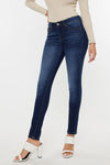 Mid Rise Gradient Skinny Jeans