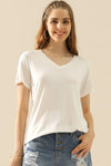 V-Neck Short Sleeve T-Shirt