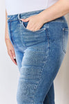 Rise Ankle Flare Jeans