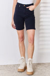 Judy Blue Full Size High Waist Tummy Control Bermuda Shorts