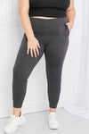 Pocketed High Waist Pants