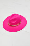 Keep Your Promise Fedora Hat in Pink