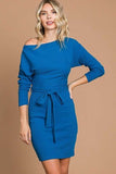 Off Shoulder Dorman Sleeve Dress