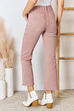 High Rise Ankle Flare Jeans