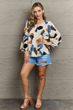 Wishful Thinking Multi Colored Printed Blouse